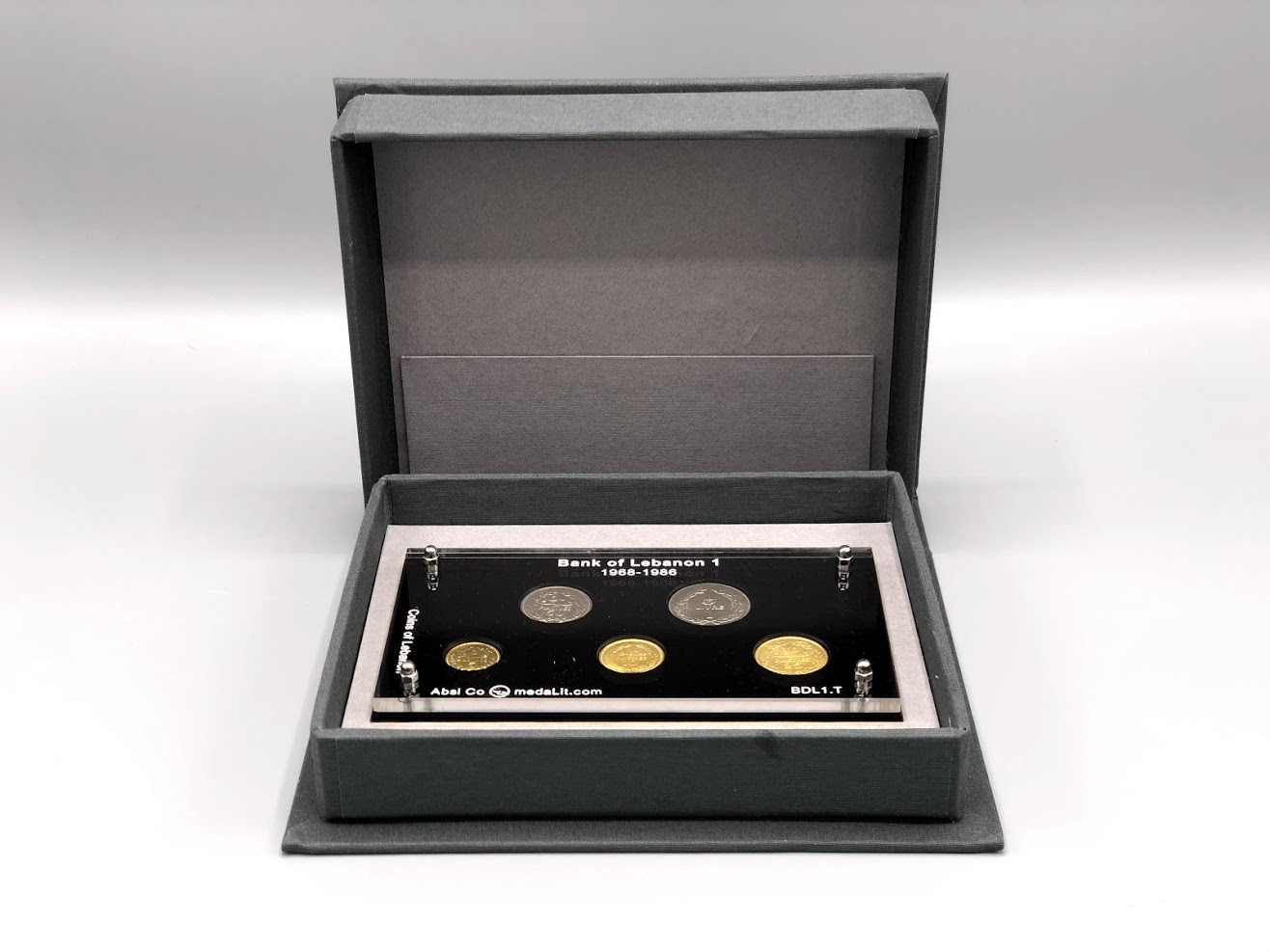 Coins of Lebanon 1968 - 1986 Coin Set - Image 8