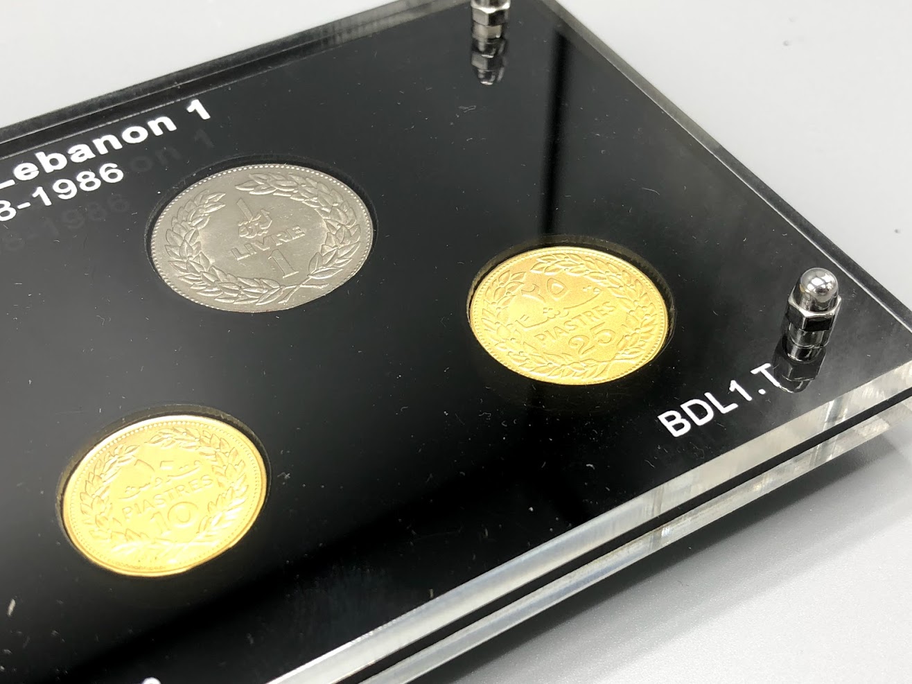 Coins of Lebanon 1968 - 1986 Coin Set - Image 6