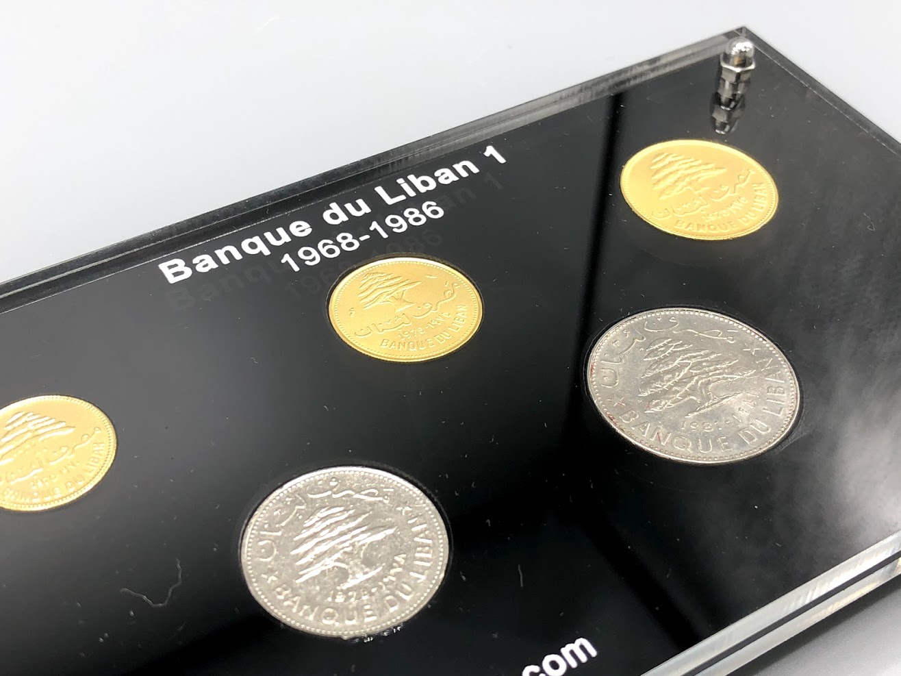 Coins of Lebanon 1968 - 1986 Coin Set - Image 5